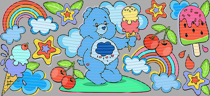 16oz Care Bears-Be-214